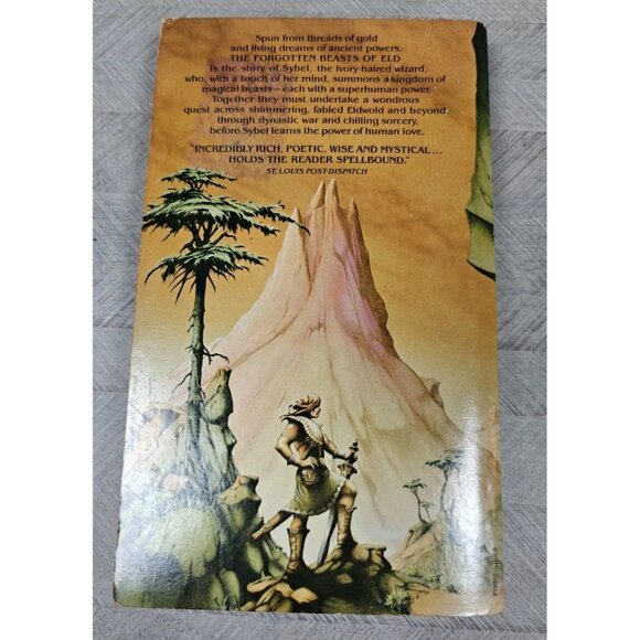 The Forgotten Beasts of Eld Patricia A. McKillip Paperback Avon 1974 Vintage - Picture 3 of 9